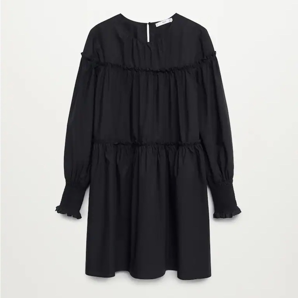Mango Organic cotton puffed dress